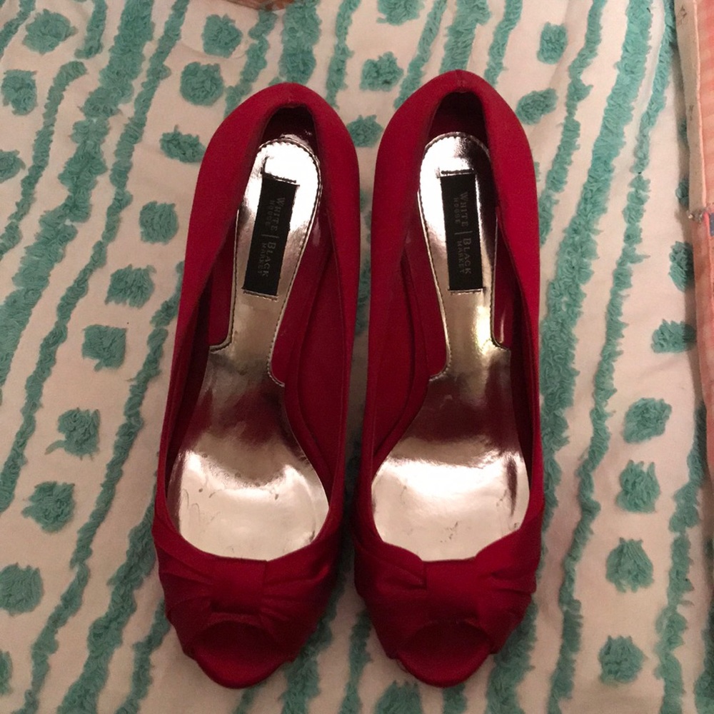 White House Black Market red heels